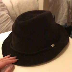 Brown fedora